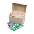 Made-To-Stick Month Assorted-Color End Tab Folder Labels 250 per Month 3000/Box MA41203